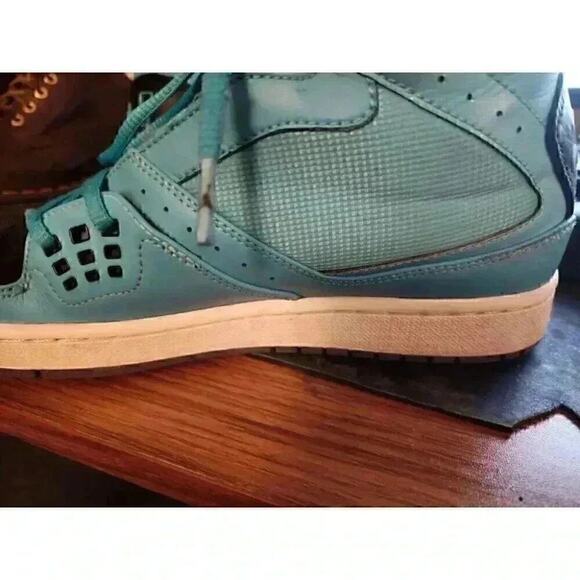 Nike Air Jordan 1 Flight High Tops 372704-409 Men\'s Basketball Shoes Sz 9 NiceB7 main image 4